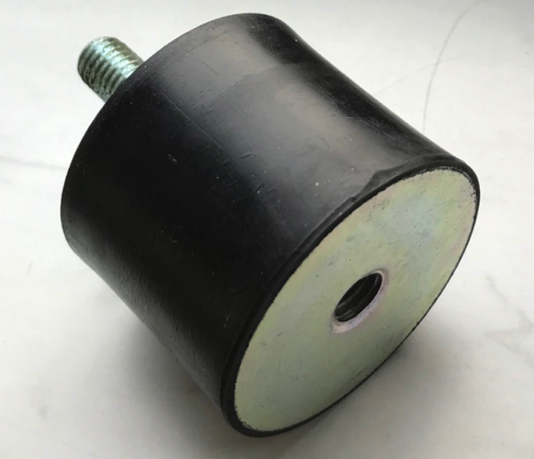 Gummi-Metall-Puffer Typ B 30x20mm / M8x20 AG / M8x8 IG