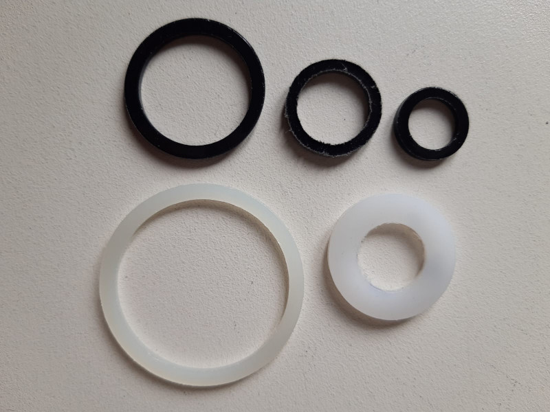 Flachdichtungsring 14x18x2mm PA (schwarz)