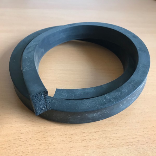 Vierkantschnur 30x15mm EPDM-Moosgummi